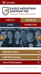 Mobile Screenshot of emsisd.esc11.net